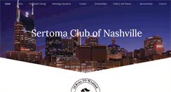 Desktop Screenshot of nashvillesertomaclub.org
